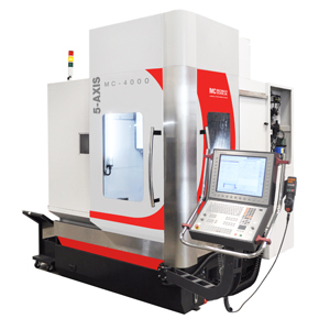 MC Machinery Systems, Inc. MC-4000 5-Axis Vertical Machining Center ...